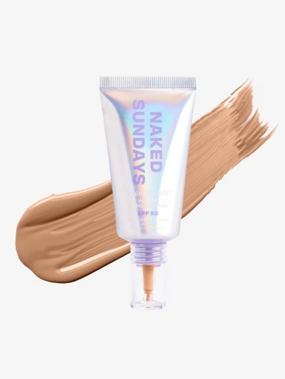 Naked Sunday Peptide Foundation SPF 50